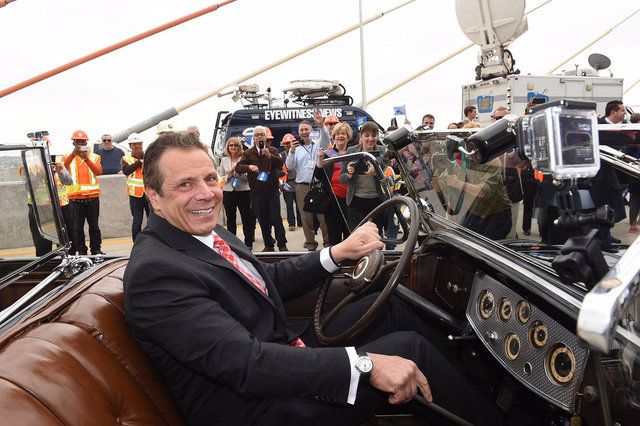 Cuomo, seen here before vowing to stop that wretched Penelope Pitstop this time.